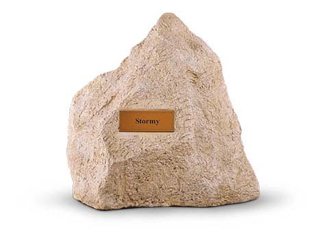 Lasting Memories Sandstone Rock Urn Image