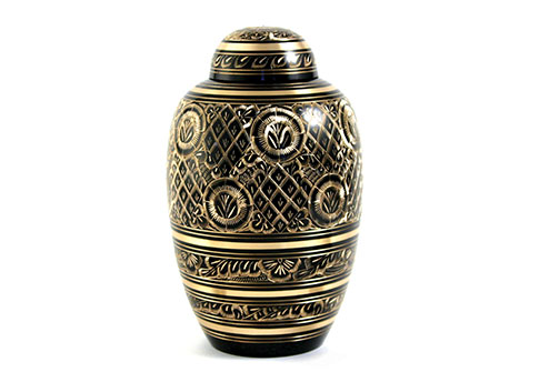 Elegantly Etched Urn - Radiance Image