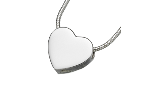 Slide Heart Pendant - Sterling Silver Image